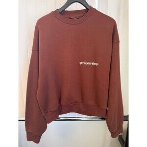 Get Some Sleep Embroidered “ I Miss The Days” Sweatshirt Adult Size Large